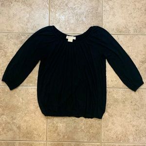 MICHAEL Michael Kors Black Shirt size Petite